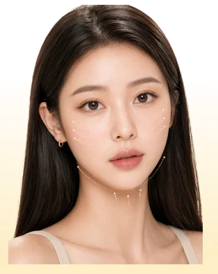 얼굴 리프팅 디자인